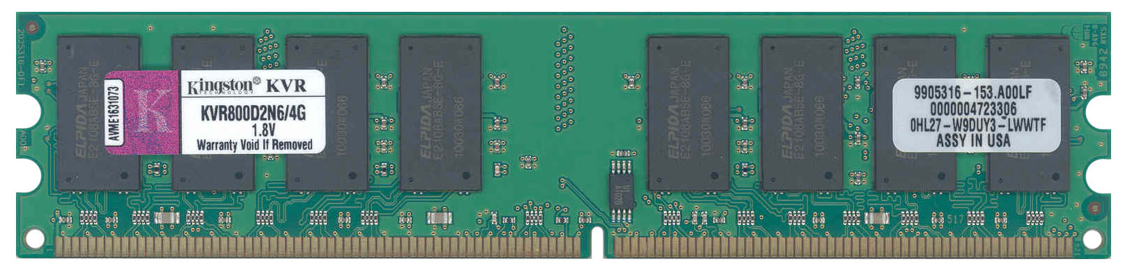 Kingston KVR800D2N6/4G