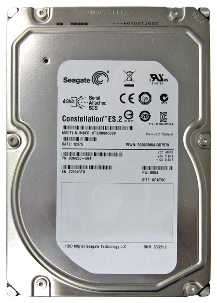 Seagate ST33000650SS