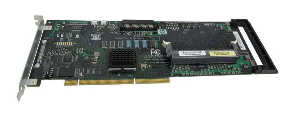 291966-B21 HP Smart Array 641 64-Bit 133MHz PCI-X SCSI Ultra320 68-Pin Single Channel RAID Controller with 64MB Cache