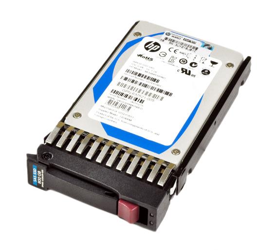 632506-B21 HP 800GB MLC SAS 6Gbps Hot Swap 2.5-inch Internal Solid State Drive (SSD)