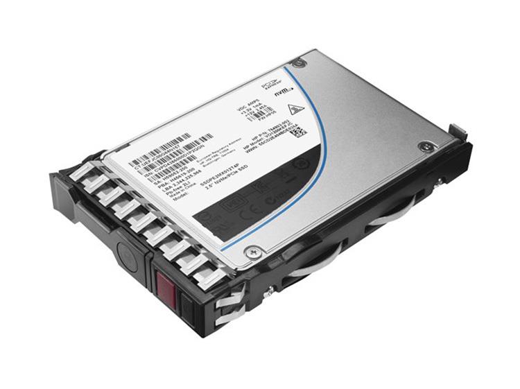 764892-B21 HPE 1.6TB MLC PCI Express 3.0 x4 NVMe Write Intensive 2.5-inch Internal Solid State Drive (SSD) with Smart Carrier-2 for ProLiant DL360 DL380 DL560 and DL580 Gen9 Server