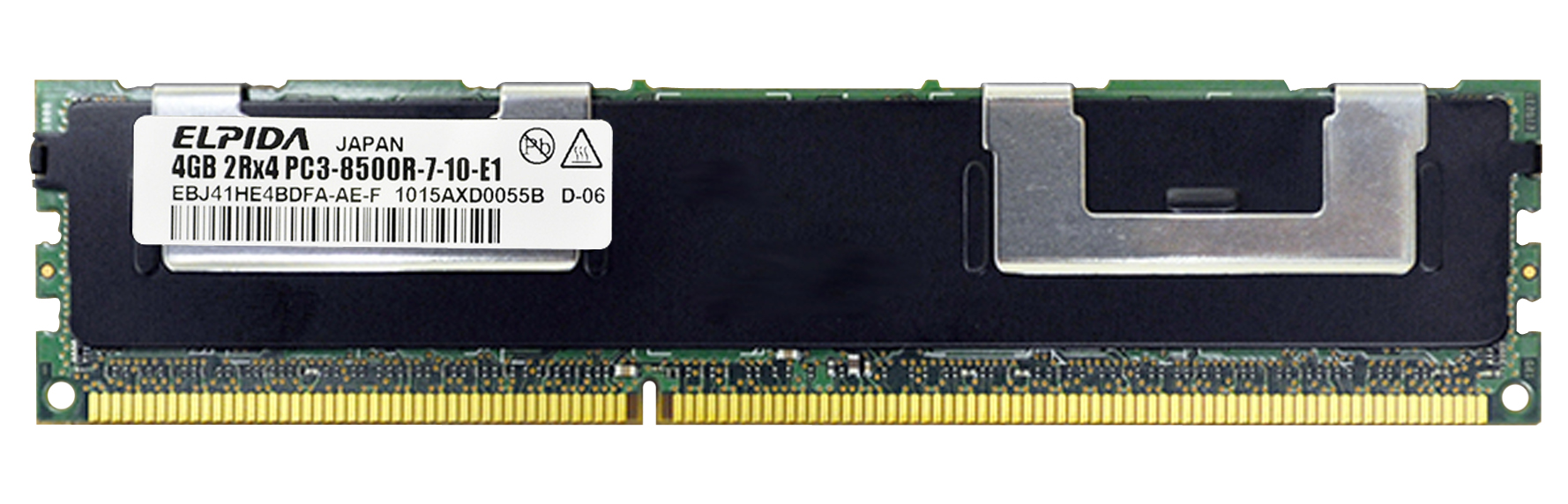 3D-14D303R21595-8G 8GB Kit (2 x 4GB) DDR3 PC3-8500 CL=7 Registered ECC w/Parity DDR3-1066 Dual Rank 1.5V 512Meg x 72 for SuperMicro X9DAX-7F Motherboard n/a