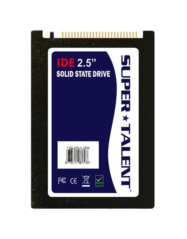 FHD128GC25M Super Talent DuraDrive ET Series 128GB SLC ATA/IDE (PATA) 2.5-inch Internal Solid State Drive (SSD)