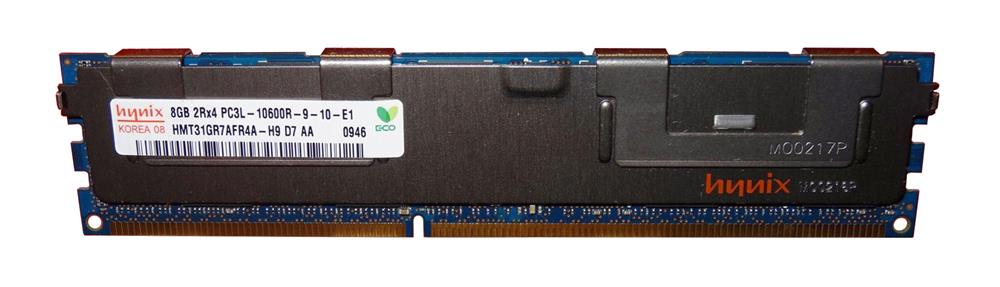 HMT31GR7AFR4A-H9 Hynix 8GB PC3-10600 DDR3-1333MHz ECC Registered CL9 240-Pin DIMM 1.35V Low Voltage Dual Rank Memory Module