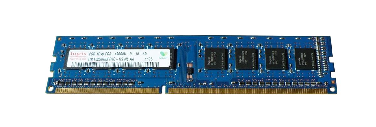 HMT325U6BFR8C-H9N0 Hynix 2GB PC3-10600 DDR3-1333MHz non-ECC Unbuffered CL9 240-Pin DIMM Single Rank Memory Module