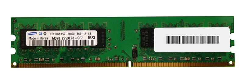 3D-13D210N64415-1G 1GB Module DDR2 PC2-6400 CL6 non-ECC Unbuffered DDR2-800 1.8V 128Meg x 64 for MSI G41M FD Motherboard n/a