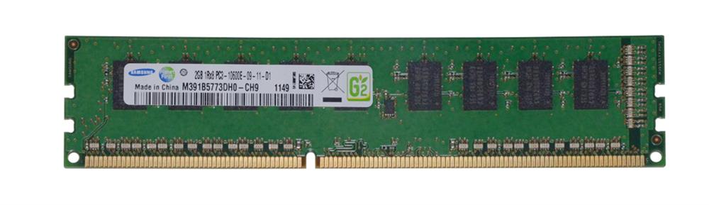 M391B5773DH0-CH9 Samsung 2GB PC3-10600 DDR3-1333MHz ECC Unbuffered CL9 240-Pin DIMM Single Rank Memory Module