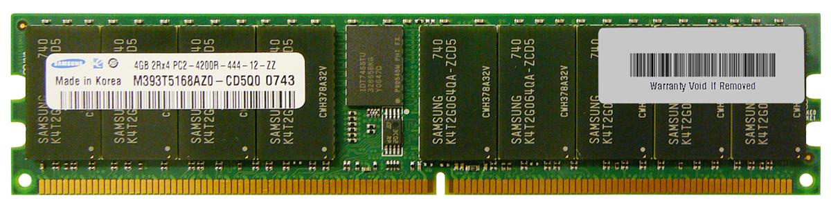 3D-11D239R2539-4G 4GB Module DDR2 PC2-4200 CL=4 Registered ECC DDR2-533 1.8V 512Meg x 72 for Tyan Thunder n3600M (S2932) n/a