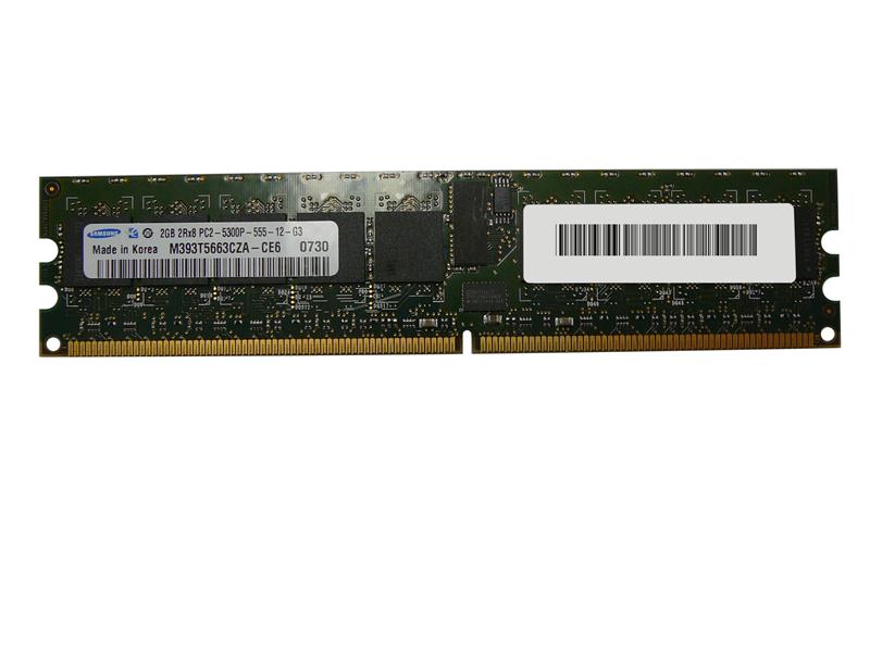 3D-13D237R25686-2G 2GB Module DDR2 PC2-5300 CL=5 Registered ECC DDR2-667 Dual Rank 1.8V 256Meg x 72 for Tyan Thunder n3600M (S2932WG2NR-SI) n/a