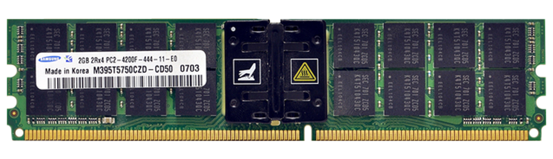 3D-11D250N72F2207-4G 4GB Kit DDR2 PC2-4200 CL=4 Fully Buffered ECC DDR2-533 Dual Rank 1.8V 256Meg x 72 for SuperMicro X7DVL-E Motherboard n/a