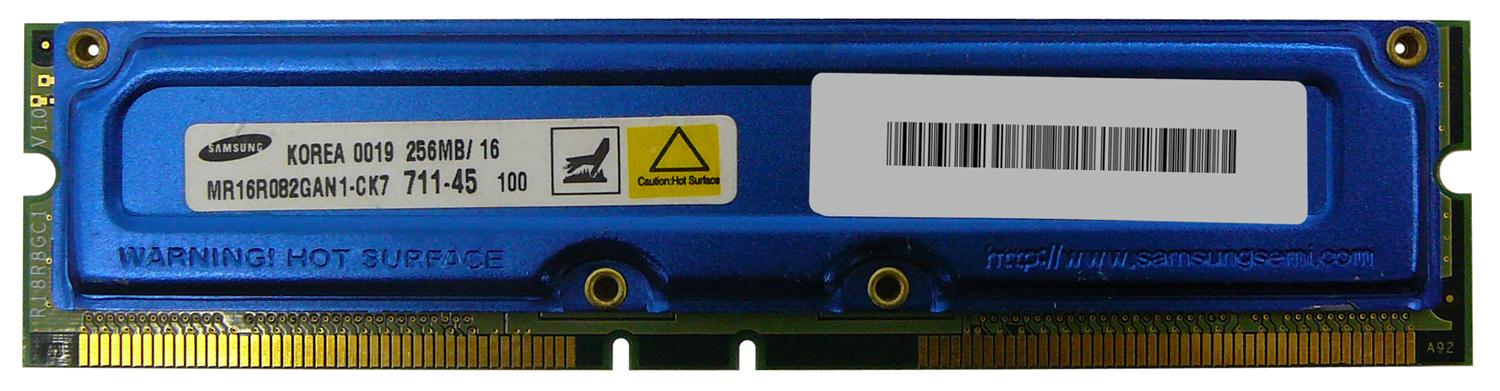 88.46447 256MB RDRAM PC700 non-ECC 45ns 700MHz 184-Pin 2.5v 128Meg x 16 for HP/Compaq Kayak XM600 (RDRAM) n/a