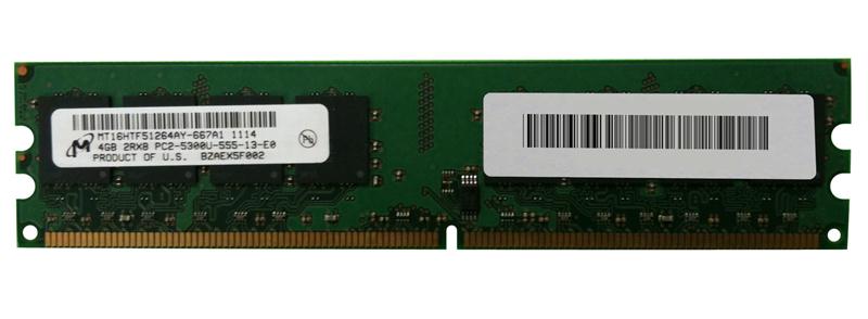 3D-12D276N64733-8G 8GB Kit DDR2 PC2-5300 CL=5 non-ECC Unbuffered DDR2-667 1.8V 512Meg x 64 for Asus P5QPL-VM Motherboard n/a