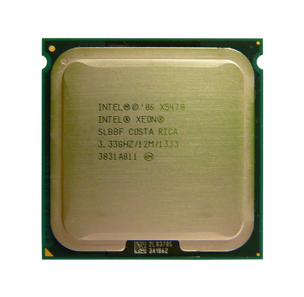 SLBBF Intel Xeon X5470 Quad-Core 3.33GHz 1333MHz FSB 12MB L2 Cache Socket LGA771 Processor