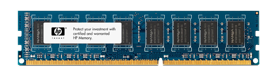 VH638AA HP 4GB PC3-10600 DDR3-1333MHz non-ECC Unbuffered CL9 240-Pin DIMM Dual Rank Memory Module