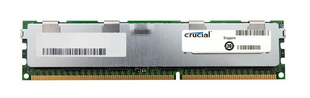 CT8G3ERSLQ1067 Crucial 8GB PC3-8500 DDR3-1066MHz Registered ECC CL7 240-Pin DIMM 1.35V Low Voltage Quad Rank Memory Module