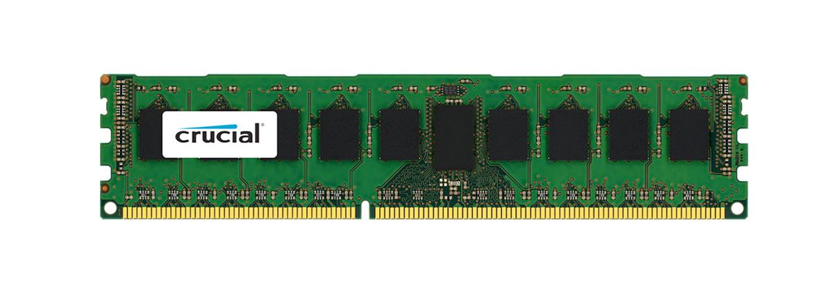 CT8G3ERVLD81339 Crucial 8GB PC3-10600 DDR3-1333MHz Registered ECC CL9 240-Pin DIMM 1.35V Low Voltage Dual Rank Memory Module