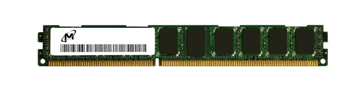 MT36KDZS1G72PZ-1G4D1 Micron 8GB PC3-10600 DDR3-1333MHz ECC Registered w/ Parity CL9 240-Pin DIMM 1.35V Low Voltage Dual Rank Very Low Profile (VLP) Memory Module
