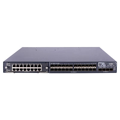 JG256A HP 5800-24G-SFP TAA Switch W 1 INTF Slots (Refurbished)