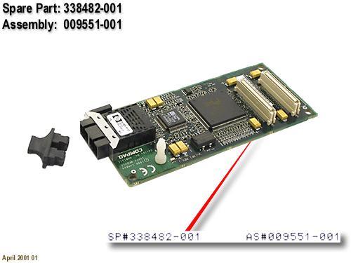 009551-001 Compaq 100fx Upgrade Module