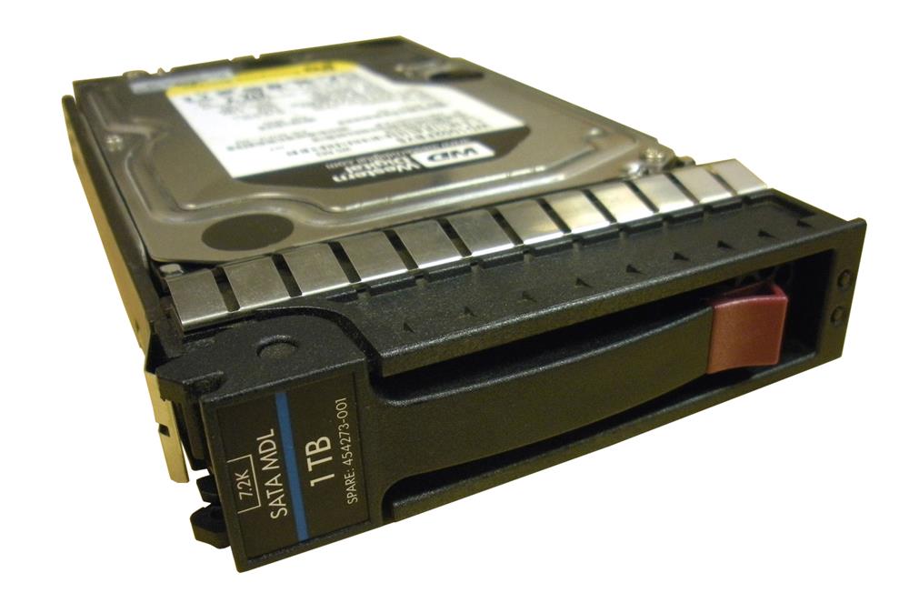 454273-001 HP 1TB 7200RPM SATA 3Gbps Midline Hot Swap 3.5-inch Internal Hard Drive