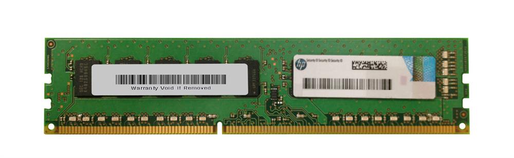 820077-B21 HP 4GB PC3-12800 DDR3-1600MHz ECC Unbuffered CL11 240-Pin DIMM Single Rank Memory Module