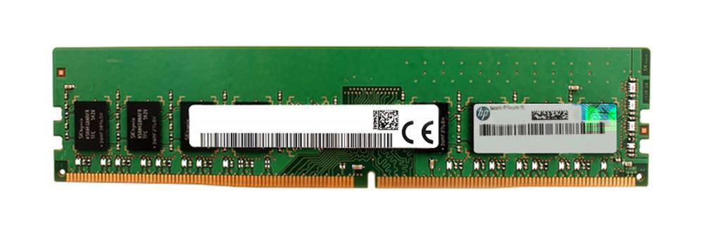 834931-001 HP 4GB PC4-17000 DDR4-2133MHz non-ECC Unbuffered CL15 288-Pin DIMM 1.2V Single Rank Memory Module