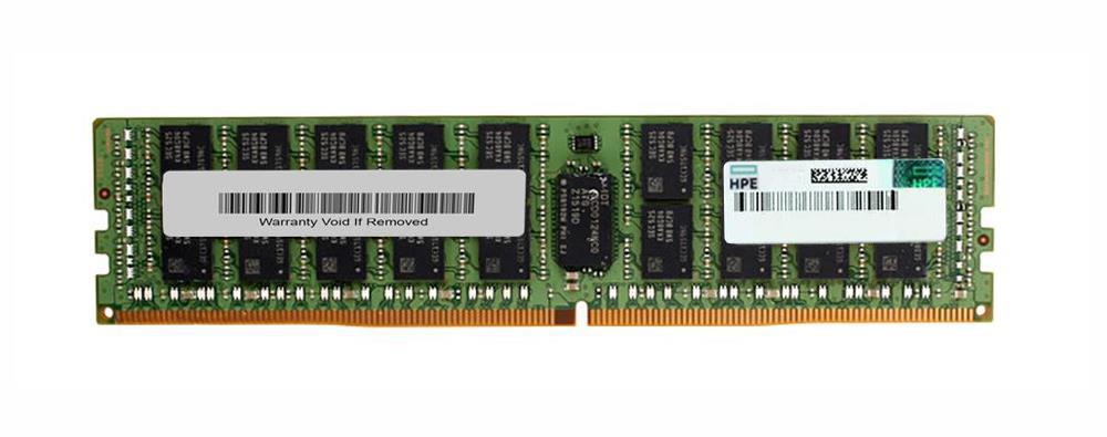 851007-B21 HPE 32GB PC4-19200 DDR4-2400MHz Registered ECC CL17 288-Pin DIMM 1.2V Dual Rank Memory Module