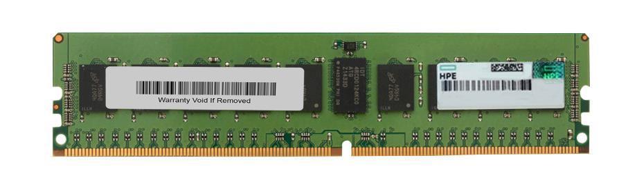 876181-S21 HPE 8GB PC4-21300 DDR4-2666MHz Registered ECC CL19 288-Pin DIMM 1.2V Dual Rank Memory Module