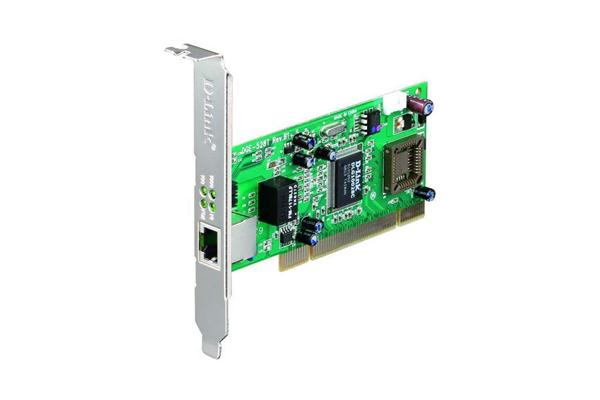 DGE-528T D-Link Single-Port 10/100/1000Mbps Copper Gigabit PCI Ethernet Card for Desktop PC