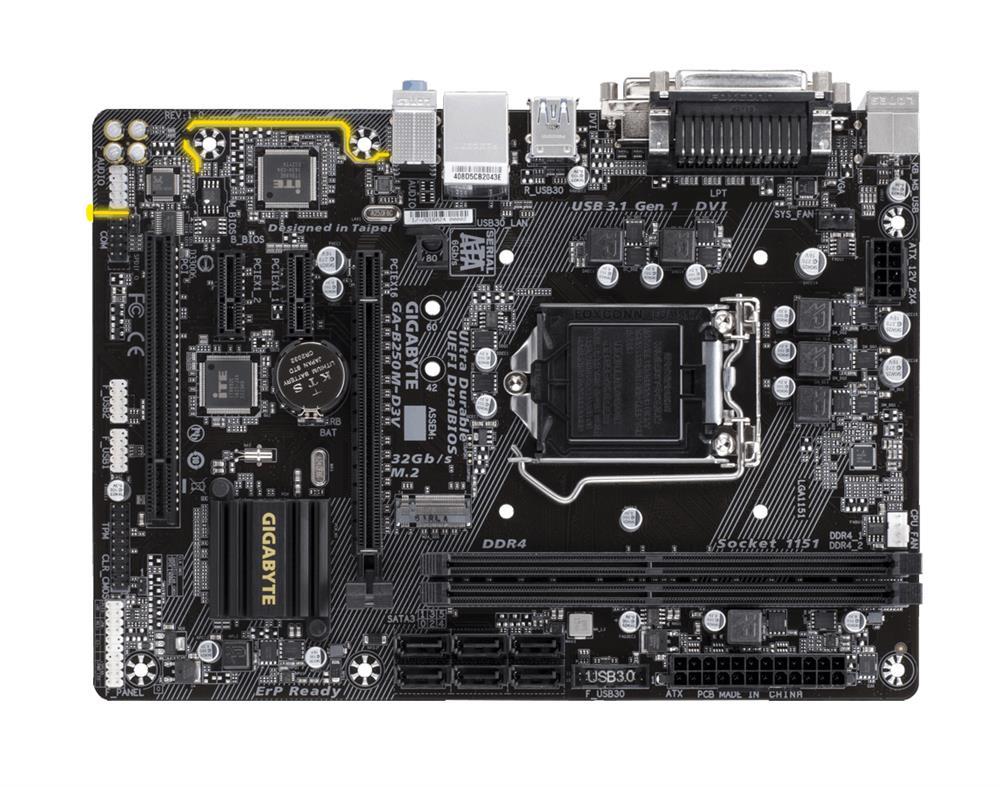 Gigabyte Tech GA-B250M-D3V