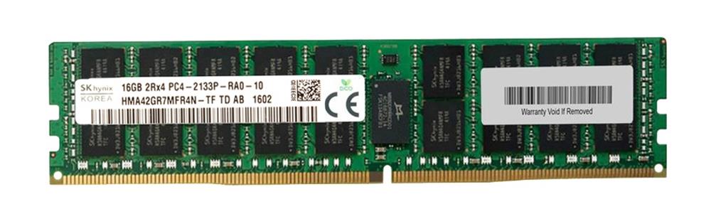HMA42GR7MFR4N-TFTD-AB Hynix 16GB PC4-17000 DDR4-2133MHz Registered ECC CL15 288-Pin DIMM 1.2V Dual Rank Memory Module