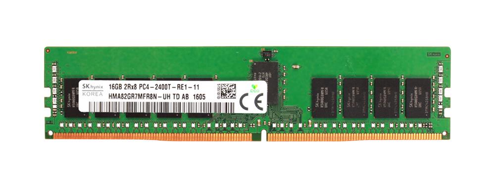 HMA82GR7MF8N-UH Hynix 16GB PC4-19200 DDR4-2400MHz Registered ECC CL17 288-Pin DIMM 1.2V Dual Rank Memory Module