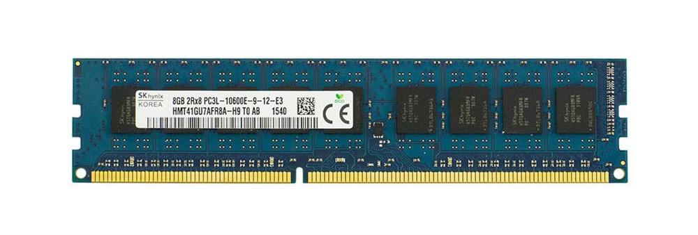 HMT41GU7AFR8A-H9 Hynix 8GB PC3-10600 DDR3-1333MHz ECC Unbuffered CL9 240-Pin DIMM 1.35V Low Voltage Dual Rank Memory Module