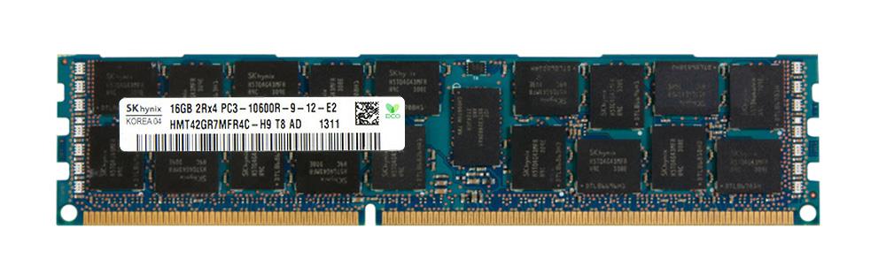 HMT42GR7MFR4C-H9 Hynix 16GB PC3-10600 DDR3-1333MHz ECC Registered CL9 240-Pin DIMM Dual Rank Memory Module