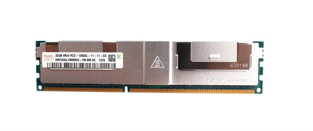 HMT84GL7MMR4C-PBMB Hynix 32GB PC3-12800 DDR3-1600MHz ECC Registered CL11 240-Pin Load Reduced DIMM Quad Rank Memory Module