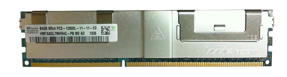 HMTA8GL7MHR4C-PBM2-AD Hynix 64GB PC3-12800 DDR3-1600MHz ECC Registered CL11 240-Pin Load Reduced DIMM Quad Rank Memory Module