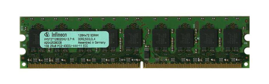 3D-11D239R2535-1G 1GB Module DDR2 PC2-4200 CL=4 Registered ECC DDR2-533 Dual Rank 1.8V 128Meg x 72 for Tyan Thunder n3600M (S2932) n/a