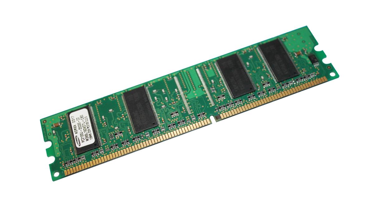 M368L1624DTL-CB0 Samsung 128MB PC2100 DDR-266MHz non-ECC Unbuffered CL2.5 184-Pin DIMM 2.5V Memory Module