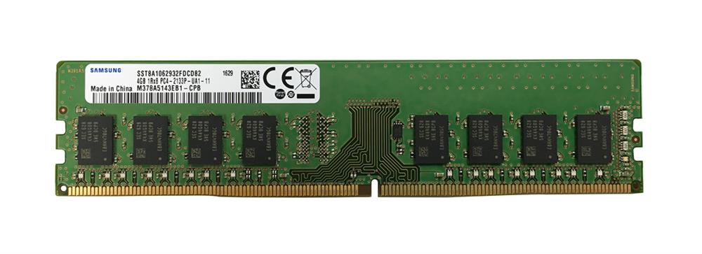 M378A5143EB1-CPB Samsung 4GB PC4-17000 DDR4-2133MHz non-ECC Unbuffered CL15 288-Pin DIMM 1.2V Single Rank Memory Module