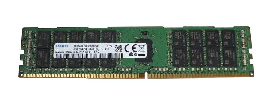 M393A4K40CB1-CRC Samsung 32GB PC4-19200 DDR4-2400MHz Registered ECC CL17 288-Pin DIMM 1.2V Dual Rank Memory Module