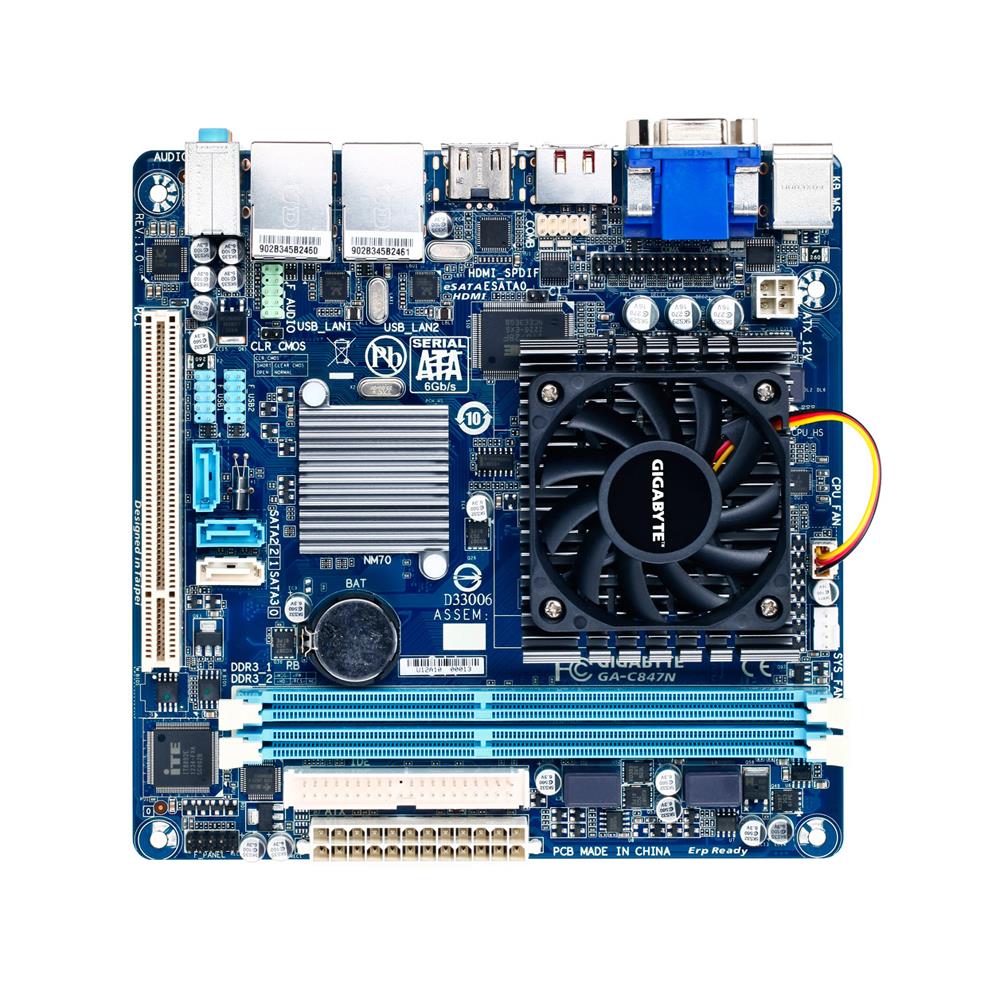 M4L-80098724 Gigabyte Tech GA-C847N Motherboard