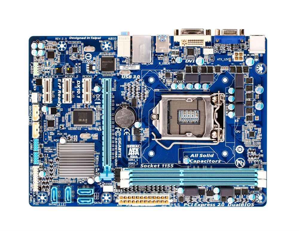 M4L-80098814 Gigabyte Tech GA-H61MA-D3V Motherboard