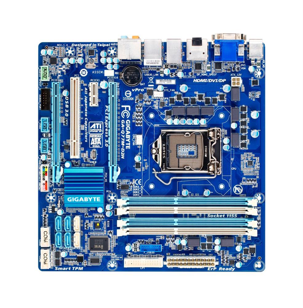 M4L-80098974 Gigabyte Tech GA-Q77M-D2H Motherboard