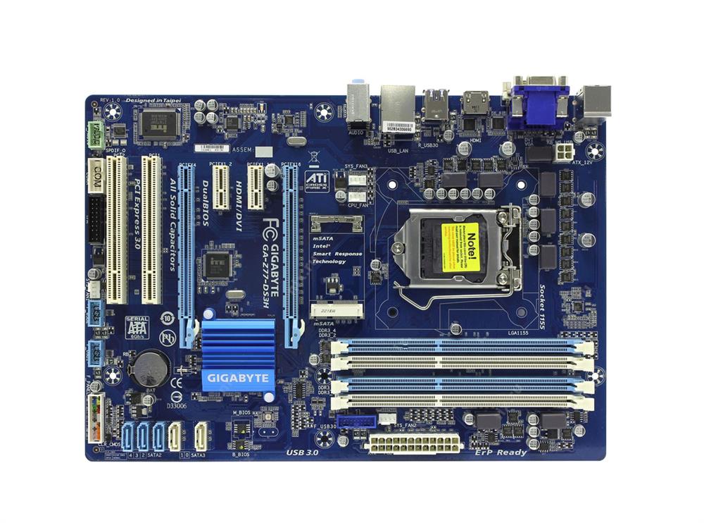 M4L-80098994 Gigabyte Tech GA-Z77-DS3H Motherboard