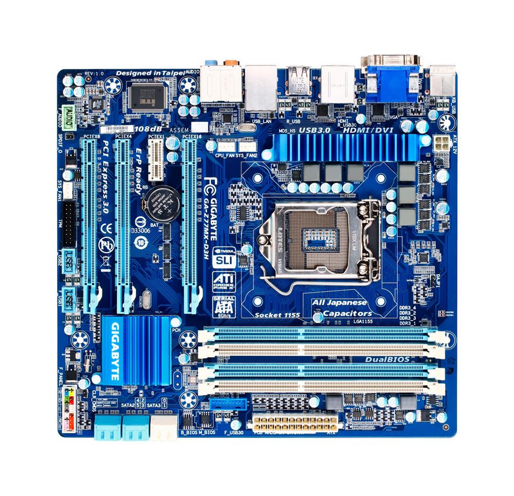 M4L-80098999 Gigabyte Tech GA-Z77MX-D3H Motherboard