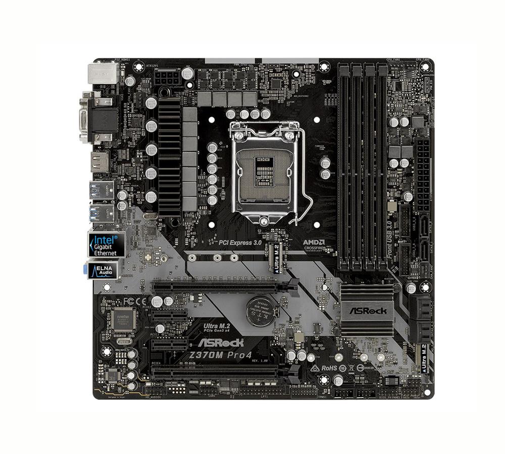 M4L-80121209 ASRock Z370M Pro4 Motherboard