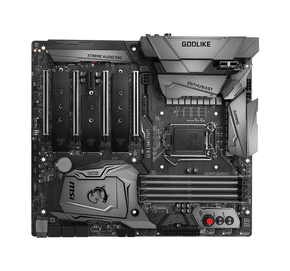 M4L-80121926 MSI Z370 GODLIKE GAMING Motherboard