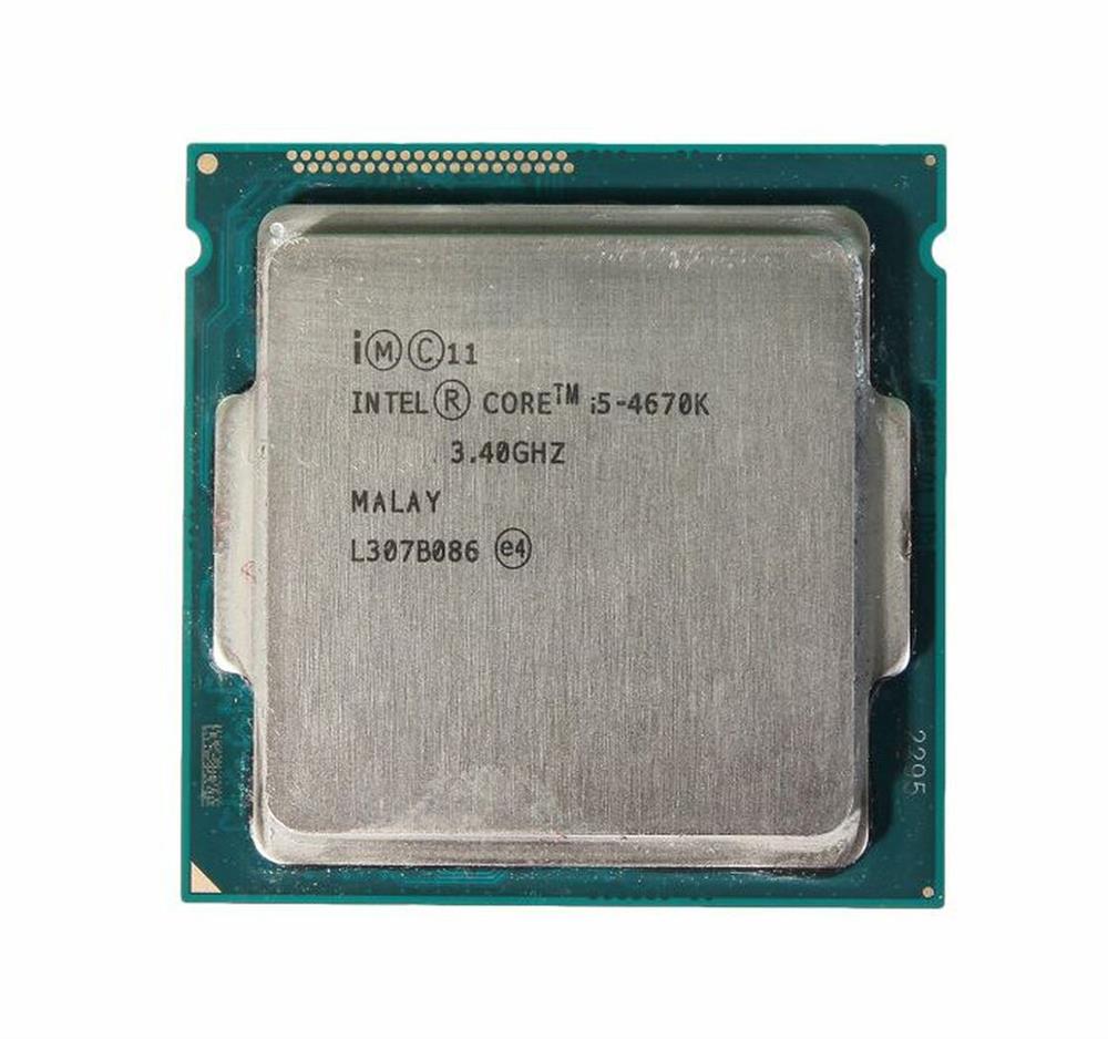 01001-006227DP ASUS 3.40GHz 5.00GT/s DMI2 6MB L3 Cache Socket LGA1150 Intel Core i5-4670K Quad Core Processor Upgrade