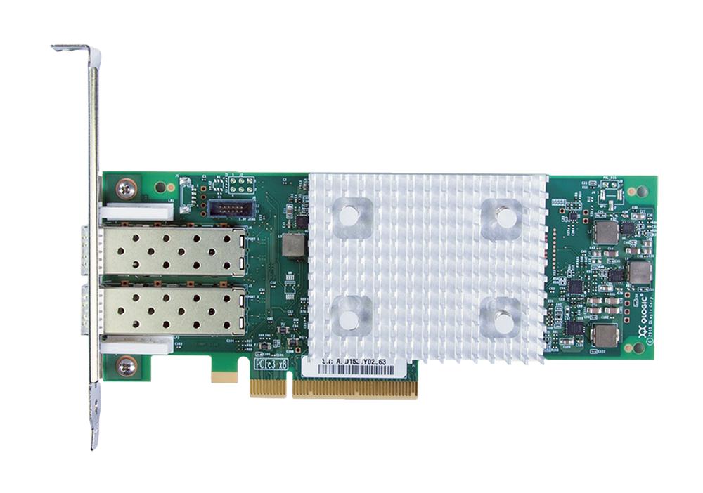 01CV760 Lenovo QLogic 16Gbps Dual Port Fibre Channel Host Bus Adapter for Gen 5 System x Servers