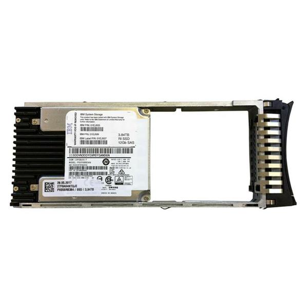 02PX542 IBM 3.84TB SAS 12Gbps 2.5-inch Internal Solid State Drive (SSD) with Carrier for FlashSystem 5015 5035 and Storwize V5000E